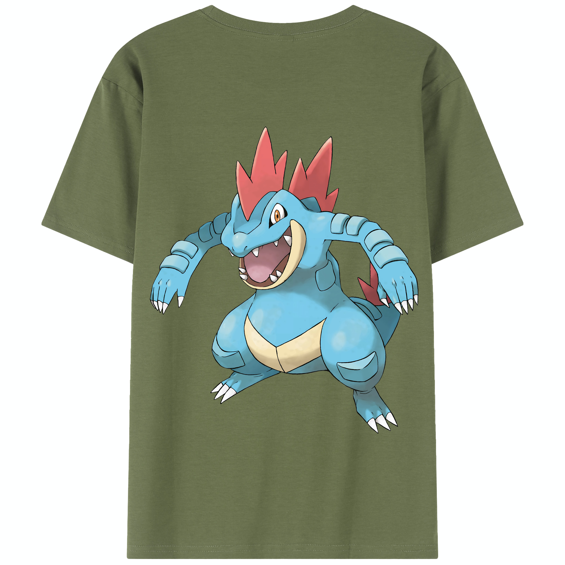 （画像用） ポケットモンスター Pokémon 綿100％半袖Tシャツ（背面プリント）